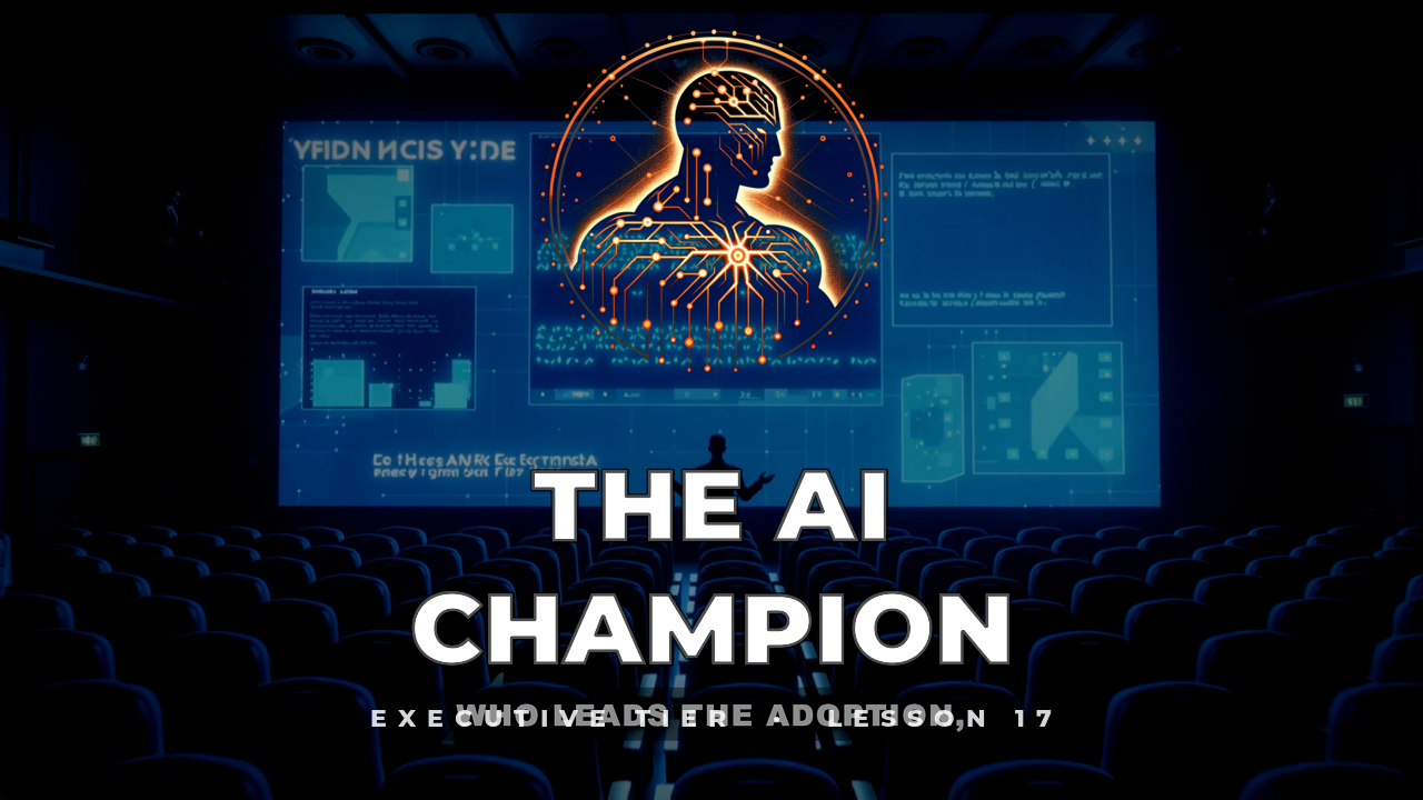 Becoming The AI Champion