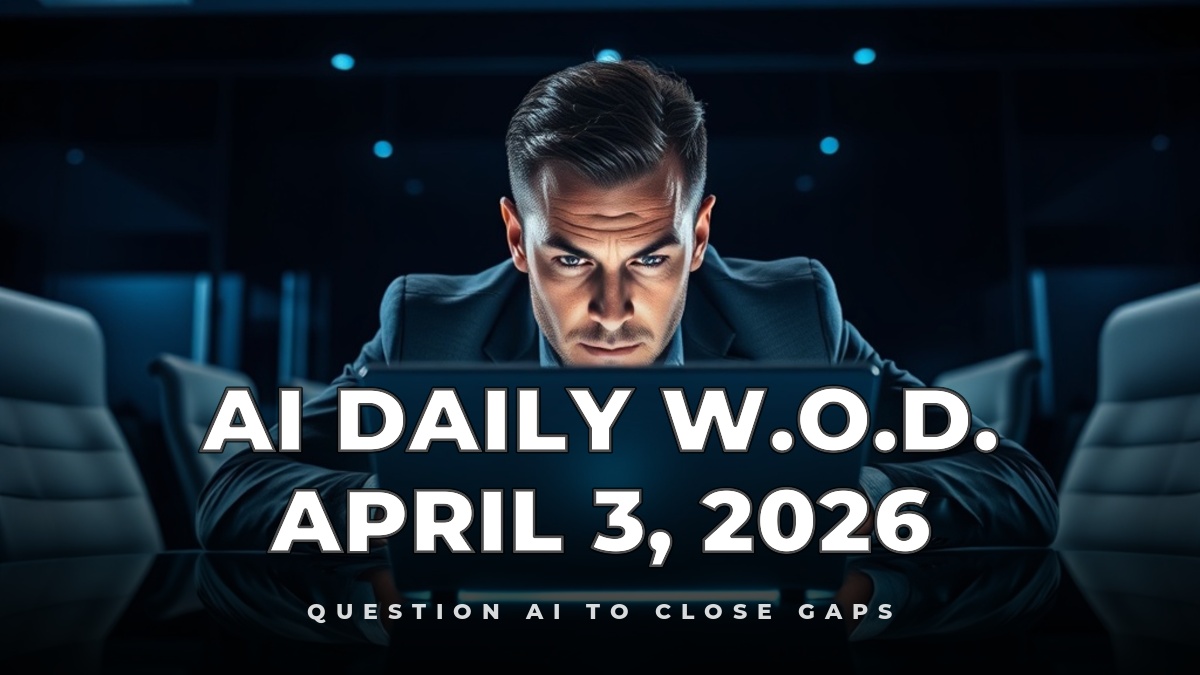 Question AI to Close Gaps