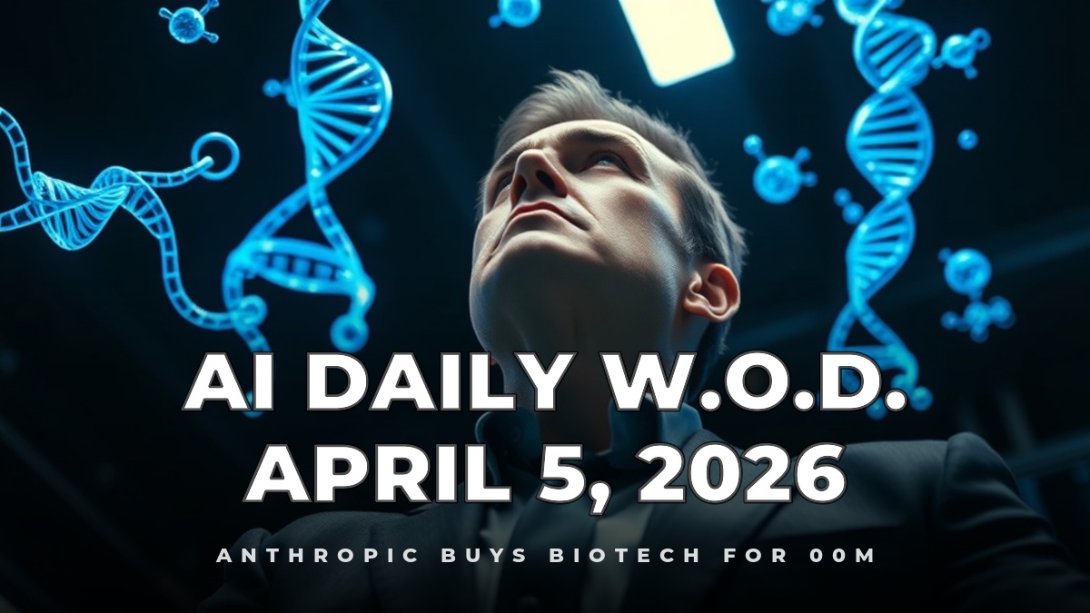 Anthropic Buys Biotech for $400M