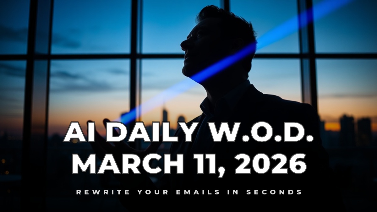 Rewrite Your Emails In Seconds